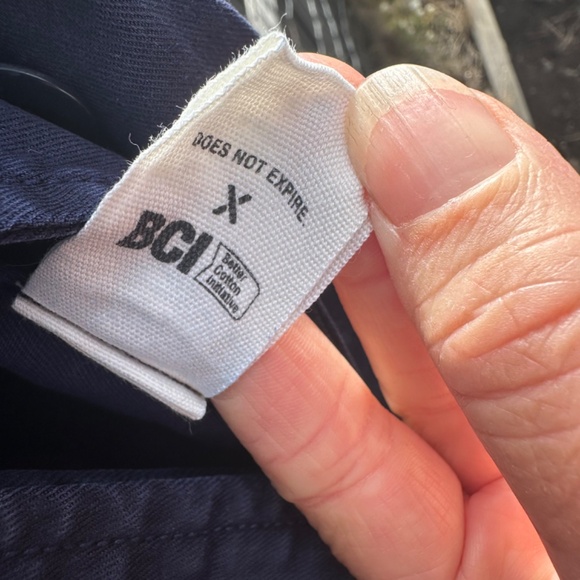 Alex Mill standard long sleeve jumpsuit, Blue Long sleeve utility size XL - Picture 4 of 6